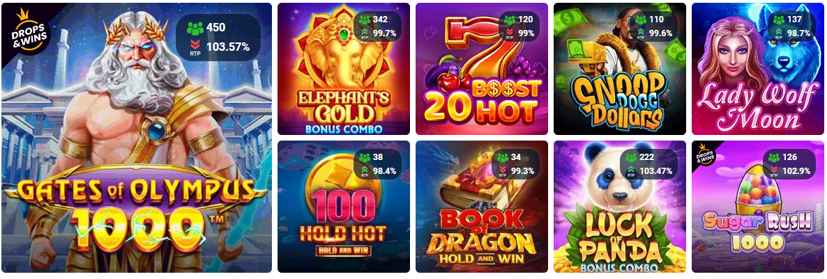 20 Bet παιχνίδια καζίνο